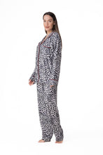 Φόρτωση εικόνας στο εργαλείο προβολής Συλλογής, Γυναικεία Χειμερινή Πιτζάμα Relax Κουμπωτή 3225016 | evaunderwear
