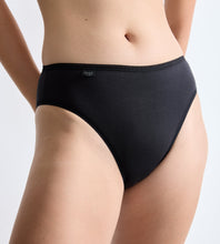 Φόρτωση εικόνας στο εργαλείο προβολής Συλλογής, Γυναικεία Σλιπ 3TMX Sloggi 24/7 Cotton Tai Black | evaunderwear
