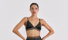 Φόρτωση εικόνας στο εργαλείο προβολής Συλλογής, Σουτιέν Bralette Βελούδο Ασυμοτυπία Milena Paris 0208 | evaunderwear