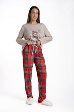 Φόρτωση εικόνας στο εργαλείο προβολής Συλλογής, Γυναικεία Χειμερινή Πιτζάμα Χιονάνθρωπος Relax 3225111 | evaunderwear