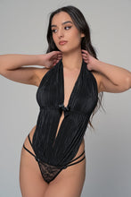 Φόρτωση εικόνας στο εργαλείο προβολής Συλλογής, Body String Pleated Lace Milena Paris 2490 Black