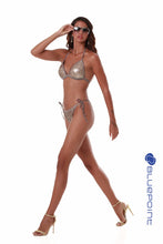 Φόρτωση εικόνας στο εργαλείο προβολής Συλλογής, Bluepoint Μαγιό Μπικίνι Σλιπ "CANDY CRUSH" 25065012 Καφέ | evaunderwear