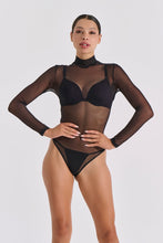 Φόρτωση εικόνας στο εργαλείο προβολής Συλλογής, EVAUNDERWEAR - γυναικείο κορμάκι - Milena Paris 2511 - διαφανές ζιβάγκο body από ελαστικό τούλι με string πλάτη και κλείσιμο με κόπιτσα.»