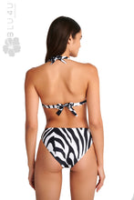Φόρτωση εικόνας στο εργαλείο προβολής Συλλογής, BLU4U Μαγιό Μπικίνι Τρίγωνο "ZEBRA" 25366173D | evaunderwear