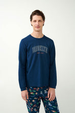 Φόρτωση εικόνας στο εργαλείο προβολής Συλλογής, Ανδρική Χειμερινή Πιτζάμα Brooklyn Vamp 21610 | evaunderwear