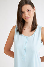 Φόρτωση εικόνας στο εργαλείο προβολής Συλλογής, Harmony Γυναικείο Νυχτικό Ωμάκι Μέντα 308838 | evaunderwear