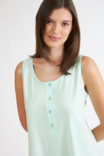 Φόρτωση εικόνας στο εργαλείο προβολής Συλλογής, Harmony Γυναικείο Νυχτικό Ωμάκι Μέντα 308838 | evaunderwear