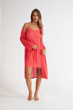 Φόρτωση εικόνας στο εργαλείο προβολής Συλλογής, Harmony Γυναικεία Ρόμπα Modal Καλοκαιρινή Pomegranate 408708 | evaunderwear