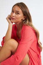 Φόρτωση εικόνας στο εργαλείο προβολής Συλλογής, Harmony Γυναικεία Ρόμπα Modal Καλοκαιρινή Pomegranate 408708 | evaunderwear