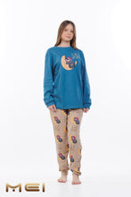 Φόρτωση εικόνας στο εργαλείο προβολής Συλλογής, Χειμερινή Πιτζάμα Παιδική Unisex "Ρακούν" ΜΕΙ 502560 | evaunderwear