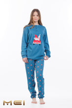 Φόρτωση εικόνας στο εργαλείο προβολής Συλλογής, Χειμερινή Πιτζάμα Παιδική Unisex "Santa Car" ΜΕΙ 502590 | evaunderwear