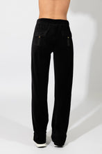 Φόρτωση εικόνας στο εργαλείο προβολής Συλλογής, Γυναικείο Βελουτέ Παντελόνι Φόρμας Harmony 509608 Black | evaunderwear
