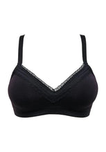 Φόρτωση εικόνας στο εργαλείο προβολής Συλλογής, Σουτιέν Wireless Agathe Sans Complexe Black | evaunderwear