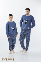 Φόρτωση εικόνας στο εργαλείο προβολής Συλλογής, Χειμερινή Πιτζάμα Αγόρι "Boston Terrier" ΜΕΙ 702475 | evaunderwear