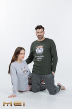 Φόρτωση εικόνας στο εργαλείο προβολής Συλλογής, Ανδρική Χειμερινή Πιτζάμα "Bulldog" MEI 902455 | evaunderwear