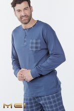 Φόρτωση εικόνας στο εργαλείο προβολής Συλλογής, Ανδρική Χειμερινή Πιτζάμα "Καρό" MEI 902410