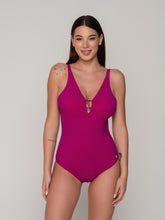 Φόρτωση εικόνας στο εργαλείο προβολής Συλλογής, Ολόσωμο Μαγιό "BLUE SENSE" Luna Splendida 91942 Ciclamino | evaunderwear