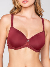 Φόρτωση εικόνας στο εργαλείο προβολής Συλλογής, Σουτιέν Luna Splendida Celebration 1966 Bordeaux | evaunderwear
