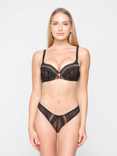 Φόρτωση εικόνας στο εργαλείο προβολής Συλλογής, Σουτιέν Luna Splendida Claire Molded Balconette Black 16602 | evaunderwear