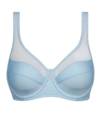 Φόρτωση εικόνας στο εργαλείο προβολής Συλλογής, Σουτιέν Generous Dim SG3983 Light Blue Cup D | evaunderwear