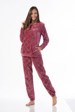 Φόρτωση εικόνας στο εργαλείο προβολής Συλλογής, Γυναικεία Fleece Πιτζάμα Secret Point 223-176 | evaunderwear