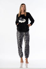 Φόρτωση εικόνας στο εργαλείο προβολής Συλλογής, Γυναικεία Fleece Πιτζάμα Secret Point 223-122 | evaunderwear