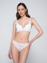 Φόρτωση εικόνας στο εργαλείο προβολής Συλλογής, Σουτιέν Luna Splendida Push-up Sylvie White 16700 | evaunderwear