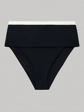 Φόρτωση εικόνας στο εργαλείο προβολής Συλλογής, Gisela Μαγιό Μπικίνι Σλιπ Ψηλόμεσο "BLACK & WHITE" 30186B | evaunderwear