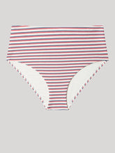 Φόρτωση εικόνας στο εργαλείο προβολής Συλλογής, Gisela Μαγιό Μπικίνι Σλιπ Ψηλόμεσο "STRIPES" 30225B | evaunderwear
