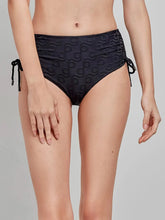 Φόρτωση εικόνας στο εργαλείο προβολής Συλλογής, Gisela Μαγιό Μπικίνι Σλιπ Ψηλόμεσο "BLACK ELEGANCE" 30188B | evaunderwear