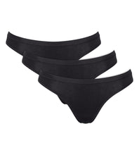 Φόρτωση εικόνας στο εργαλείο προβολής Συλλογής, Γυναικεία Σλιπ 3TMX Sloggi Go Daily Cotton Mini Black | evaunderwear