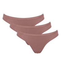 Φόρτωση εικόνας στο εργαλείο προβολής Συλλογής, Γυναικεία Σλιπ 3TMX Sloggi Go Daily Cotton Mini Brown