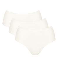 Φόρτωση εικόνας στο εργαλείο προβολής Συλλογής, Γυναικεία Σλιπ 3TMX Sloggi Go Daily Cotton Midi Cream | evaunderwear