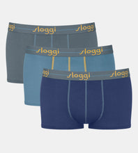 Φόρτωση εικόνας στο εργαλείο προβολής Συλλογής, Ανδρικά Μποξεράκια 3ΤΜΧ Sloggi Men Start Hipster V016