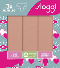 Φόρτωση εικόνας στο εργαλείο προβολής Συλλογής, Γυναικεία Σλιπ 3TMX Sloggi Go Crush H High Leg Skin | evaunderwear