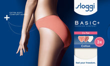 Φόρτωση εικόνας στο εργαλείο προβολής Συλλογής, Γυναικεία Σλιπ 3TMX Sloggi Basic Tai V021 | evaunderwear