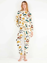 Φόρτωση εικόνας στο εργαλείο προβολής Συλλογής, Γυναικεία Χειμερινή Πιτζάμα Gisela Snoopy Peanuts 20340S | evaunderwear