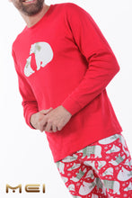 Φόρτωση εικόνας στο εργαλείο προβολής Συλλογής, Ανδρική Χειμερινή Πιτζάμα "Christmas Polar Bear" MEI 902580 | evaunderwear