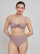 Φόρτωση εικόνας στο εργαλείο προβολής Συλλογής, Gisela Μαγιό Μπικίνι Τοπ "STRIPES" 30225T | evaunderwear