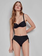 Φόρτωση εικόνας στο εργαλείο προβολής Συλλογής, Gisela Μαγιό Μπικίνι Τοπ "BLACK ELEGANCE" 30188T | evaunderwear