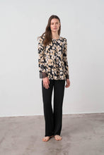 Φόρτωση εικόνας στο εργαλείο προβολής Συλλογής, Γυναικεία Φλοράλ Πιτζάμα Micromodal Vamp 17016 | evaunderwear