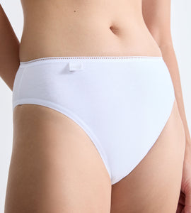 Γυναικεία Σλιπ 3TMX Sloggi 24/7 Cotton Tai White | evaunderwear