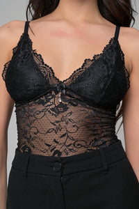 Bralette Lace Top Milena Paris 010192 Black | evaunderwear