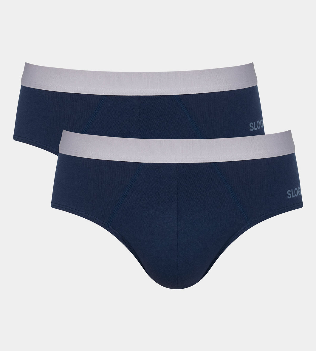 Ανδρικά Σλιπ Sloggi Men Go ABC 2.0 H Brief 2P Blue