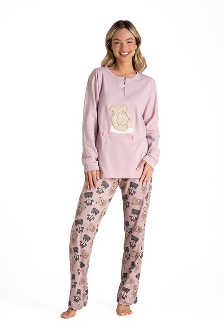 rachel-13507-gynaikeia-pijama-arkoudaki-patileta-xeimonas-ellhnikhs-paragoghs