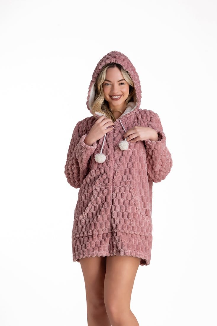 Γυναικείο Ρομπάκι Zakar Fleece Φερμουάρ Rachel 13540 |  evaunderwear