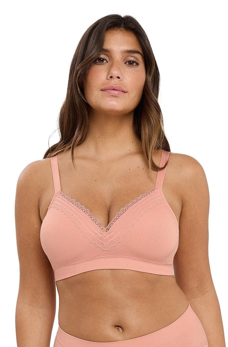 Σουτιέν Wireless Agathe Sans Complexe Rose
