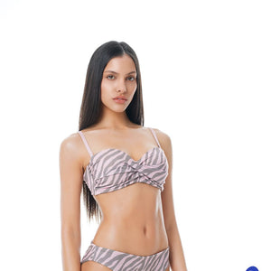 Bluepoint Μαγιό Μπικίνι Strapless "CANDY GIRL" 25066004D Ροζ | evaunderwear