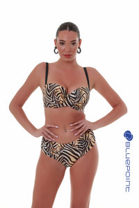 Bluepoint Μαγιό Μπικίνι Strapless "SPIRIT ANIMAL" 25066041E | evaunderwear