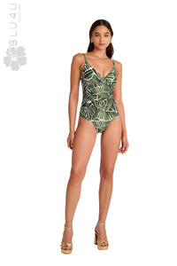 Ολόσωμο Μαγιό "AMAZON STRIPES" BLU4U 25358110 | evaunderwear